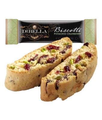 Pistachio Cranberry Mini Biscotti - DiBella Famiglia